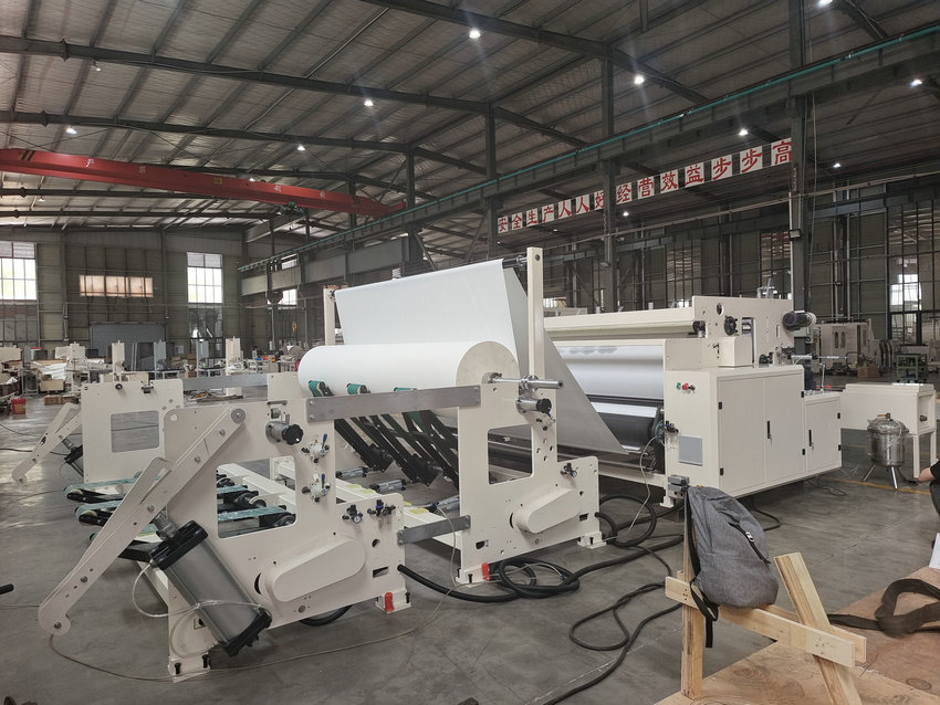 small toilet roll machine